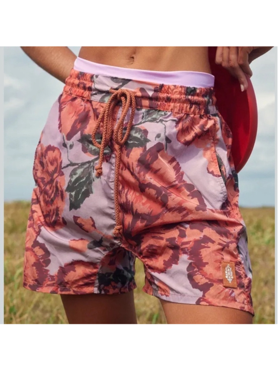 Free People Pants - Free People Movement The Switchback Shorts Floral print
Nylon drawstring Sz S